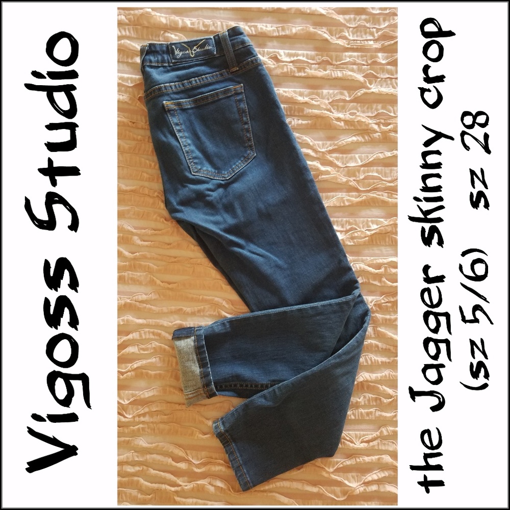 Vigoss Studio Jagger skinny crop sz 5/6, 28 jean